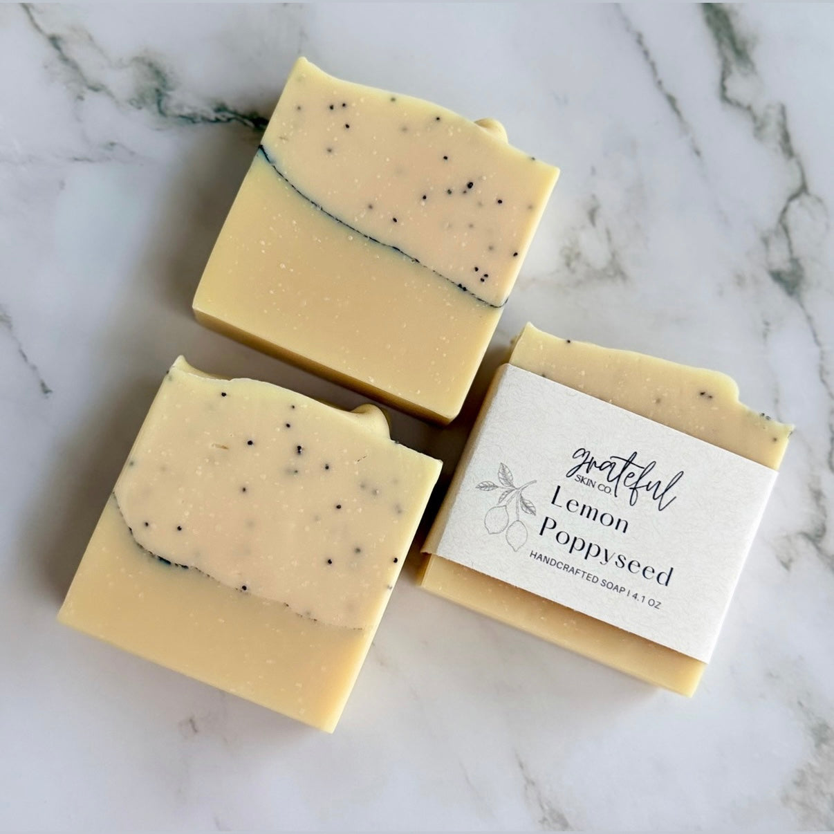 Lemon Poppyseed Soap