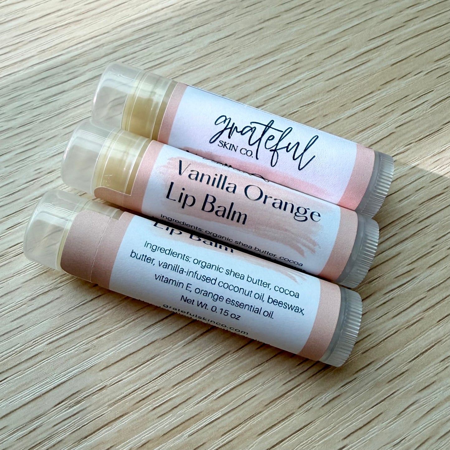 Vanilla Orange Lip Balm