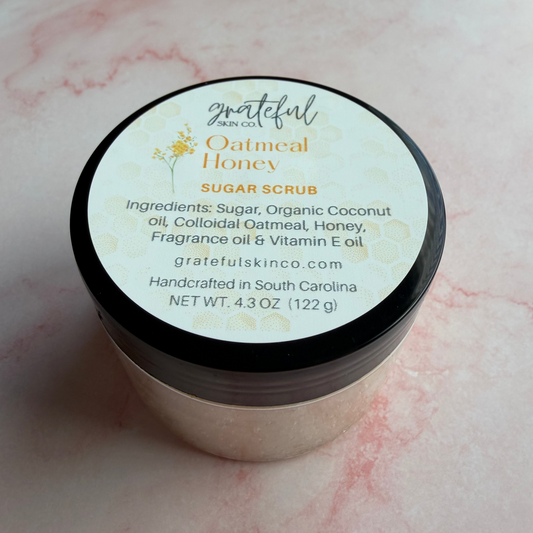 Oatmeal Honey Sugar Scrub