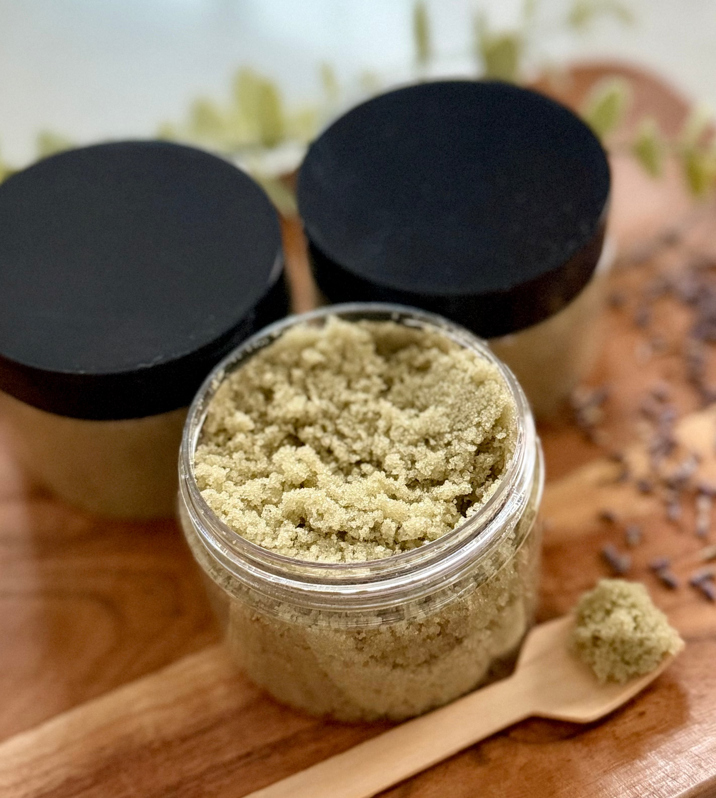 Lavender Matcha Sugar Scrub